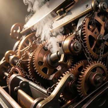 Brass Ledger Machine B