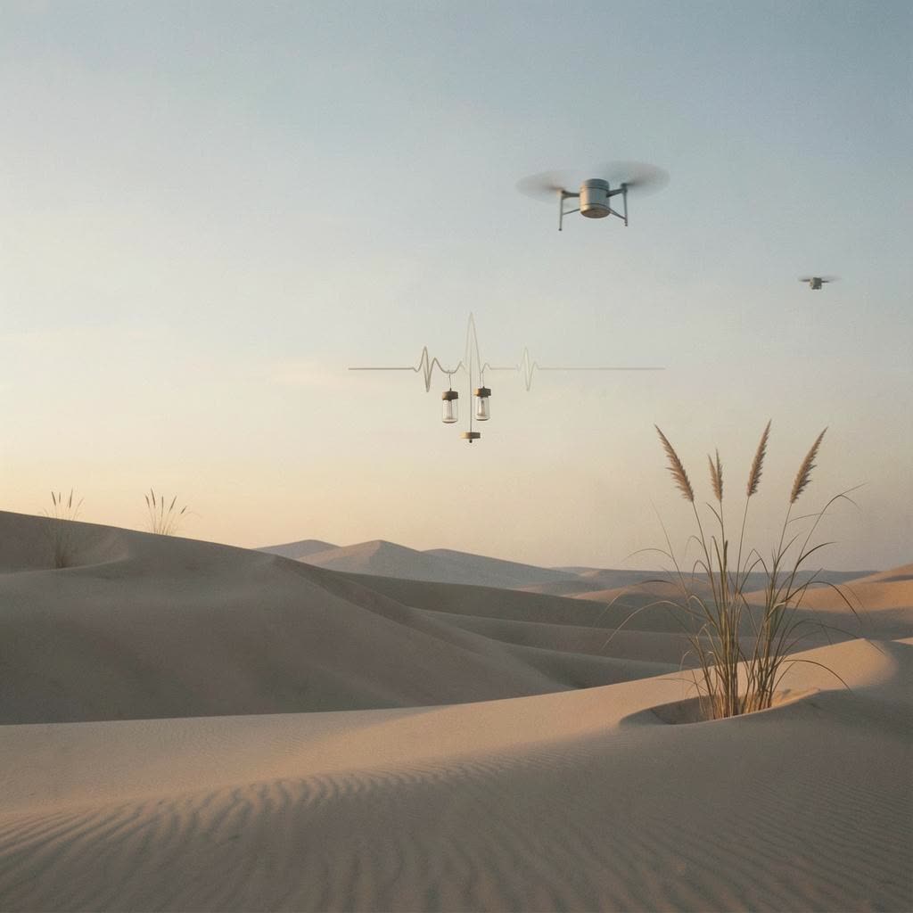 Endless Desert Dunes A