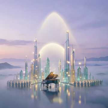 High Elf city — Golden Hour (sinister) B