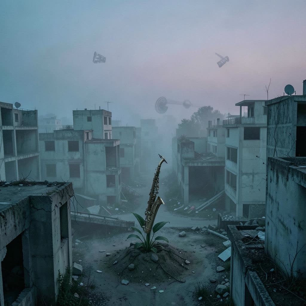 Plague Wind Over the Dying Town A