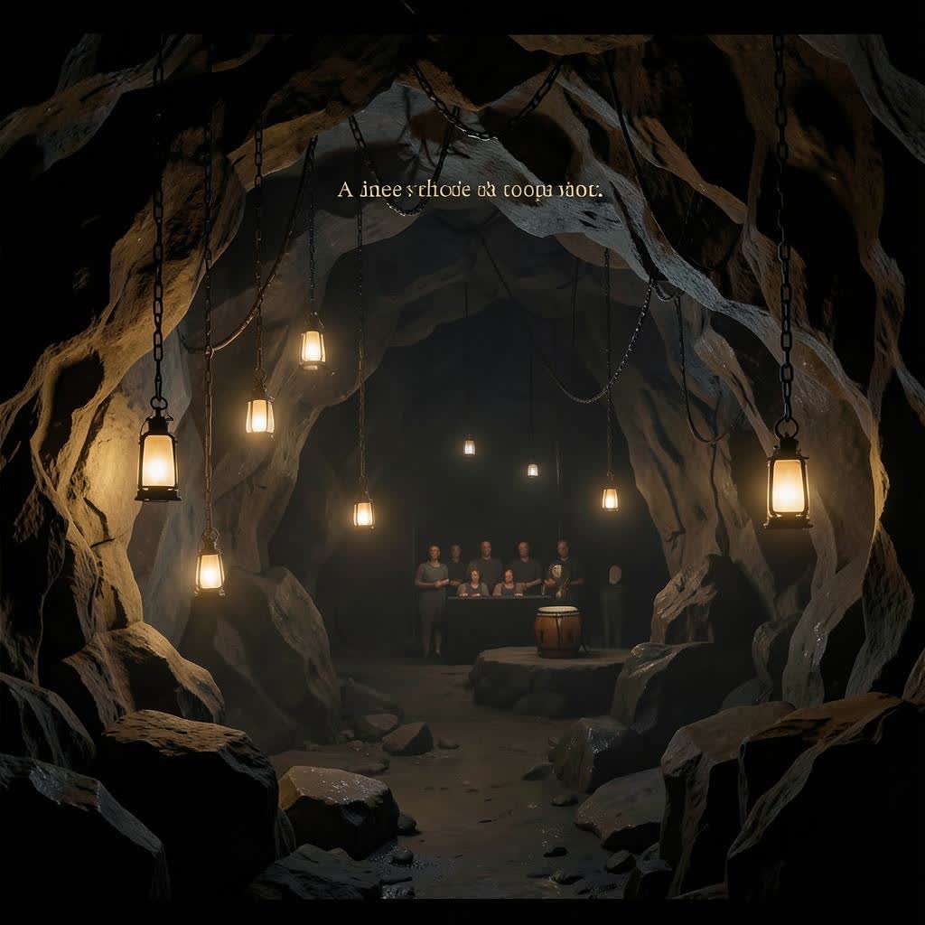 DnD Cavern soundboard — looping music, ambience and SFX